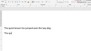 How to speed up typing skills on keyboard by typing "The quick brown fox jumped over the lazy dog"