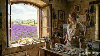[playlist] Lavender Breeze on Canvas🎨 Safe & Warm Jazz for Deep Rest🐈 screenshot 5
