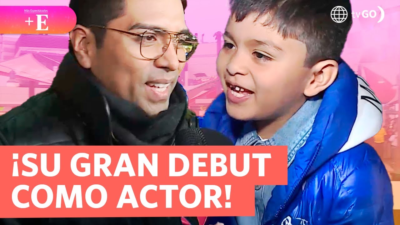 Hijo de Christian Yaipén debuta como actor en ‘Luz de Luna 4’ | Más Espectáculos (HOY)