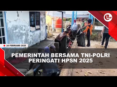 PEMERINTAH BERSAMA TNI-POLRI PERINGATI HPSN 2025 | U-NEWS