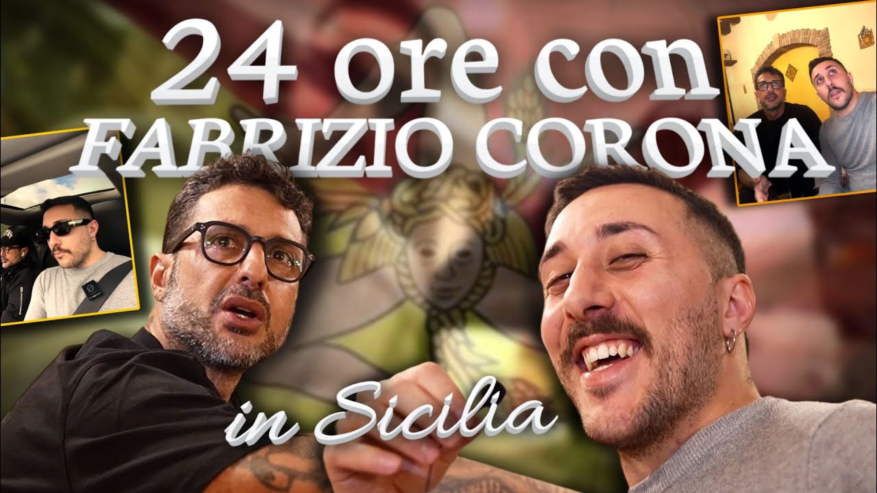 24H con FABRIZIO CORONA in SICILIA tra Disco, Soldi e Serate | Gioacchino Gargano