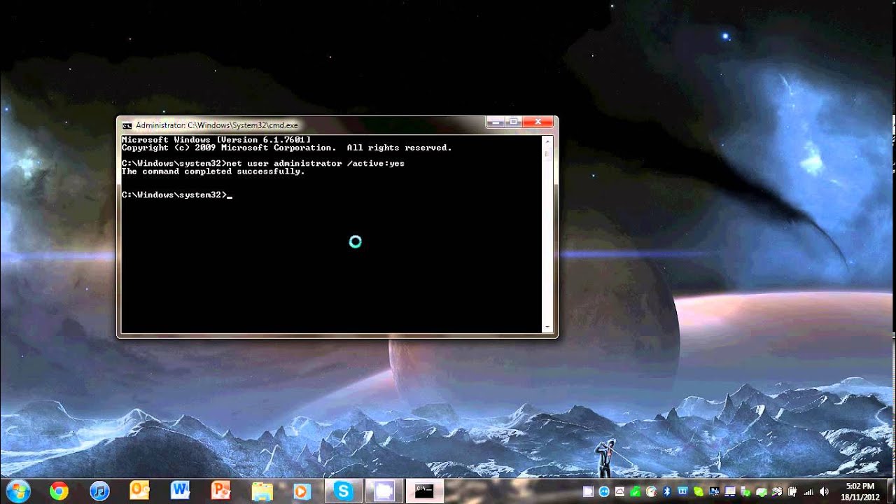 How to: Enable Administrator on Windows 7 - YouTube