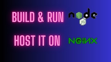 🚀 Build & Run a Node.js App & Host It on NGINX | Beginner-Friendly Guide
