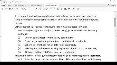java 3 chapter one Abstract class + Inheritance q2 live (Arabic)