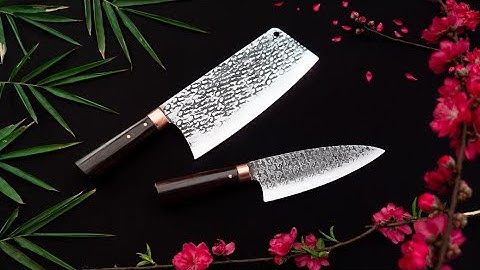 Cặp Dao Chặt Thái CHỐNG DÍNH CỰC CHUẨN - Hàng Chuẩn Của Hợp Tác Xã Dao Phúc Sen