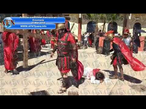 Realizan tradicional Viacrucis en Ensenada noticias de ultima hora