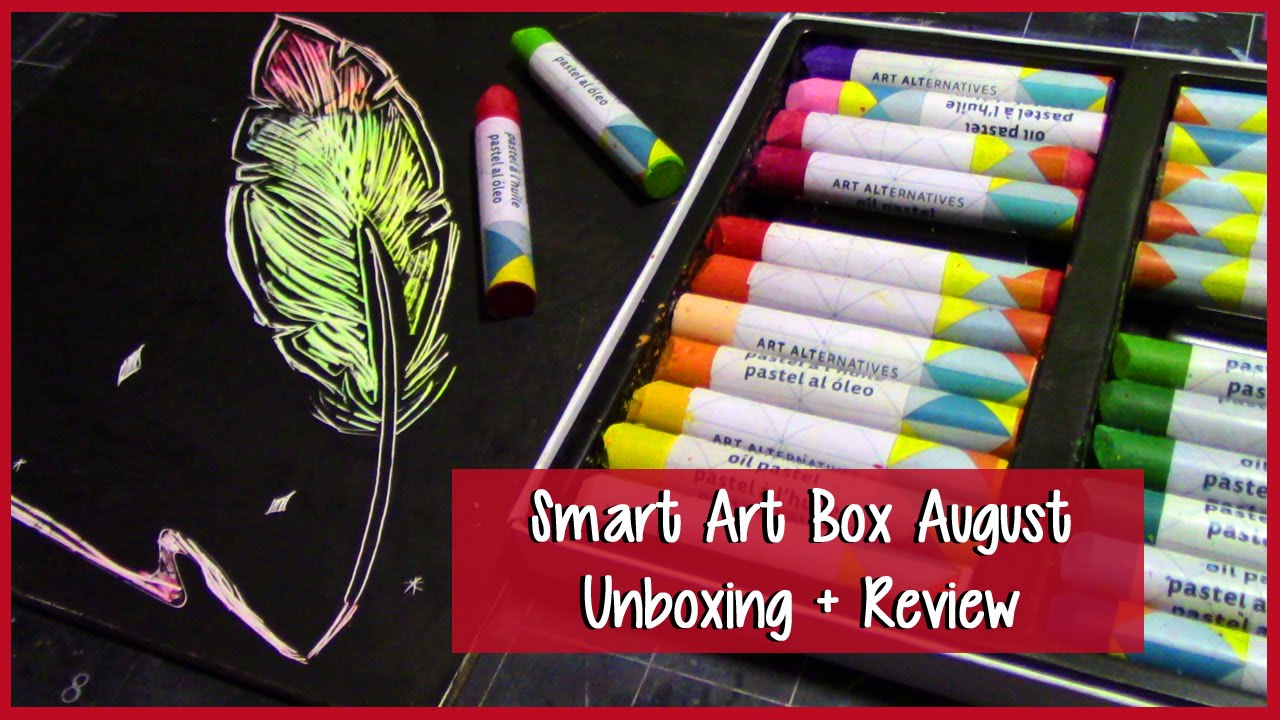 SMART ART BOX UNBOXING + REVIEW August 2016 YouTube