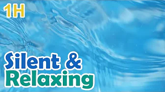 long Relaxing satisfying Screensaver of Ocean Waves top view video loop no sound no music