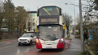 Bus Eireann VWD90 Volvo B5TL Wright Eclipse Gemini 3 Route 219 Turners Cross To Mahon