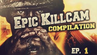 🔥 Epic KILLCAM 🔥 Part 1 | COD WW2 | Bronze Star Heroic Service || #CODWW2 #CallOfDuty #COD