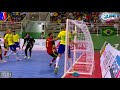 Gols Brasil 8 x 4 Bélgica - 3ª Rodada Grand Prix de Futsal 2018 (01/02/2018)