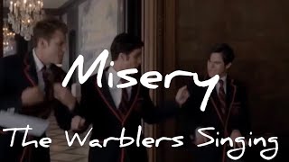 Misery/The Warblers glee cast(日本語字幕)