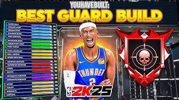 BEST GUARD BUILD in NBA 2K25! Best ALL AROUND Guard Build in NBA 2K25! Best Build in NBA 2K25!