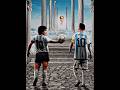 Maradona &amp; Messi Legend From Argentina💙🩵 #messi #maradona #worldcup #argentina #fypshorts