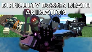 All Difficulty Bosses Death Animation (Including Hardcore) - Tower Defense Simulator screenshot 4
