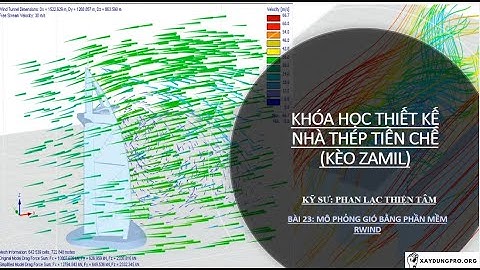 Mô Phỏng Gió Cho Kết Cấu Xây Dựng Sử Dụng Phần Mềm Rwind- để tìm ra các mặt áp lực nguy hiểm nhất