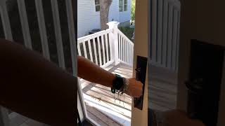 How to operate Marvin hardware and screen lock a Marvin Clad Ultimate sliding door #howto