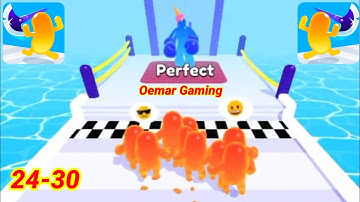 Join Blob Clash 3D - Gameplay Walkthrough ( lvl 24-30 ) - Oemar Gaming