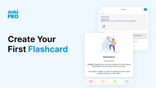 📝 Create Your First Flashcard | Anki Pro