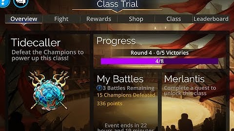 Gems of War: Class Event - Tidecaller
