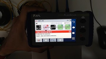 Prezentare OTDR ultraportabil AFL FlexScan - FS200