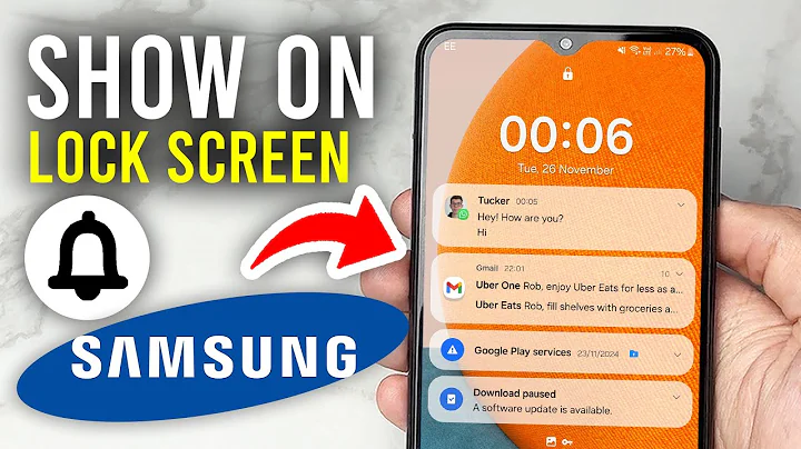 How To Show Notifications On Samsung Phone Lock Screen - Full Guide