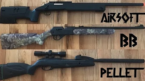 Difference Between Airsoft, BB, and Pellet Guns