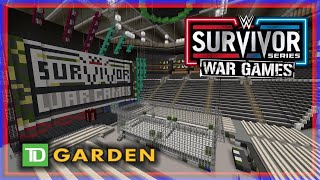 WWE Survivor Series War Games 2022 | TD Garden | DOWNLOAD LINK | Minecraft screenshot 2