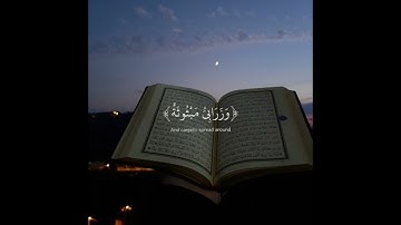 تلاوة من سورة الغاشية ♡ القارئ عبدالرحمن مسعد 🎧🤎