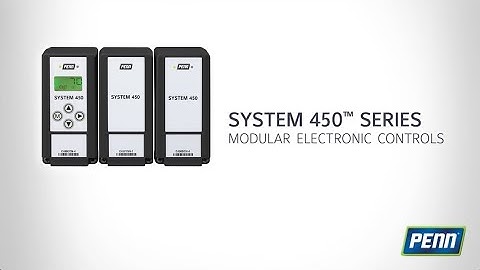 System 450™ Series Modular Electronic Controls