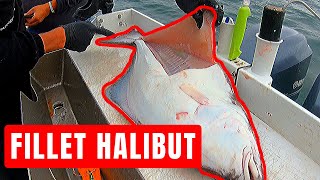 How to Fillet a Halibut - (By Captain Cody)