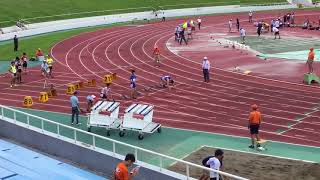 20180708 千葉県クラブ対抗 男子100m 予選2組