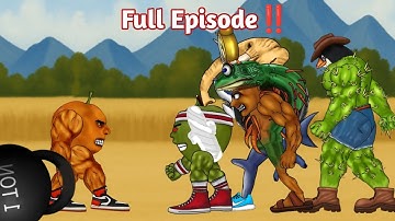 UDIN DIN DIN DUN vs LERU LERU LE PENGUINEL, Budi Di Dun, Trippa Tralala Tung Tung. Full Animation