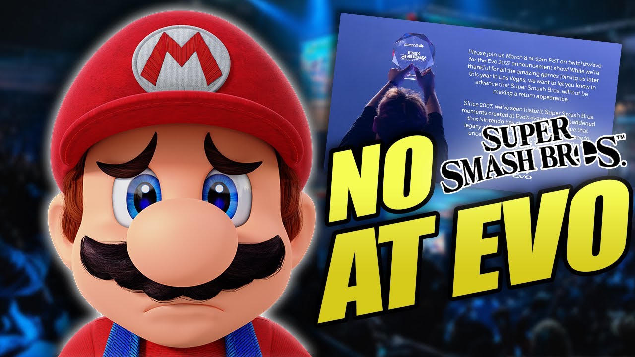 BREAKING: Super Smash Bros. WILL NOT be at EVO 2022