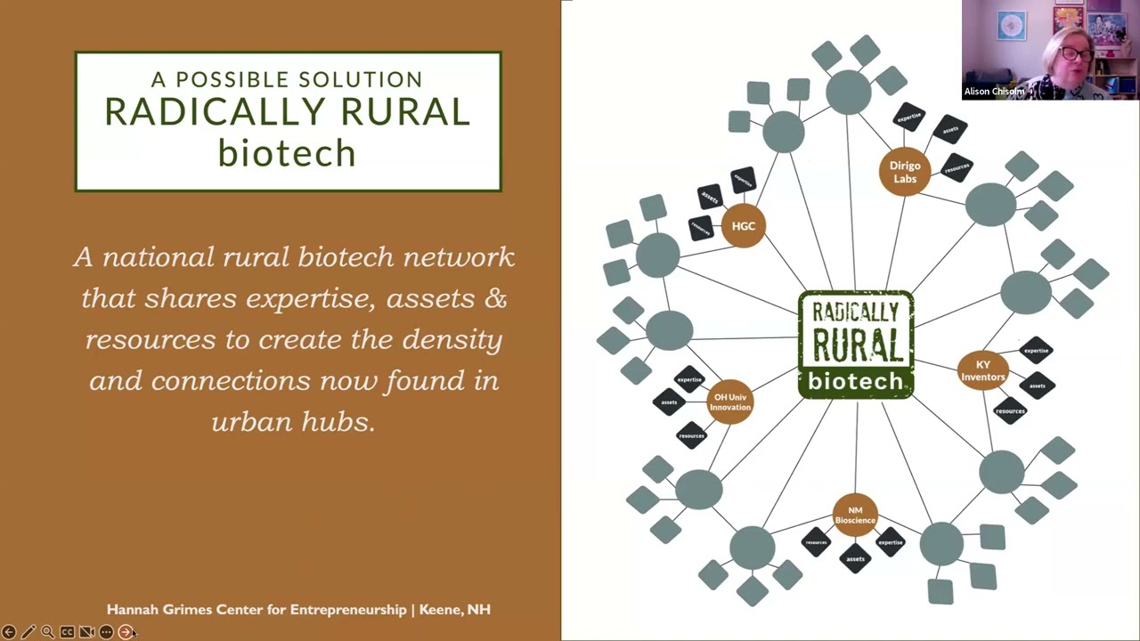 Radically Rural biotech: Why and how rural biotech can compete with urban hubs