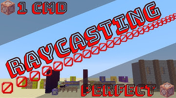 Raycasting in Minecraft (1 Command)
