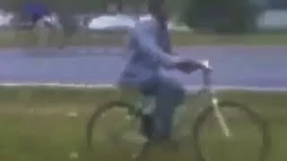 【衝撃映像】自転車事故　真似するな