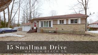 15 Smallman Dr, Wasaga Beach