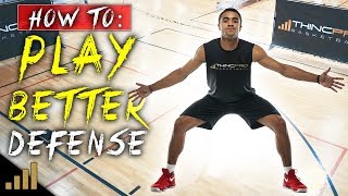 How to: Basketball Defense Footwork to Become a LOCK DOWN DEFENDER!