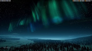 Experience Points Aurora Night Sky Tutorial