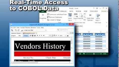 Accessing COBOL Data in Real-Time Using SQL
