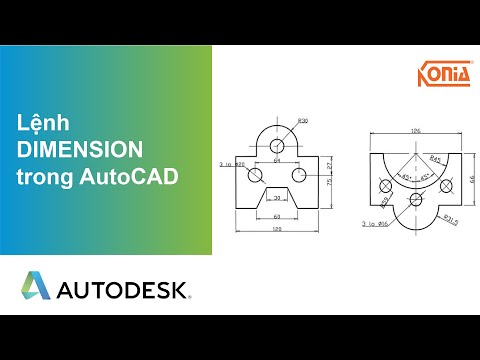 Lệnh DIM (Dimension): Đo Khoảng Cách Trong AutoCAD - Mẹo AutoCAD