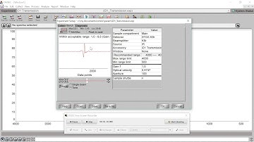 Experiment setup omnic software FTIR Thermo Nicolet (English Language)