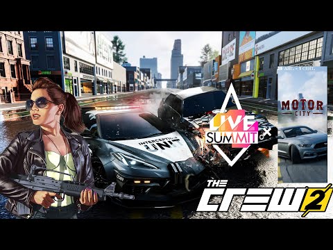 Прохождение Live Summit u0022Motor Cityu0022 в The Crew 2 + катки в GTA Online!