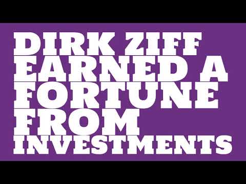 Video: Dirk Ziff Nettoværdi: Wiki, Gift, Familie, Bryllup, Løn, Søskende