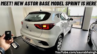 MG Astor Sprint 2024 Price & Features❤️New Astor Base Model New Features added Detailed Review