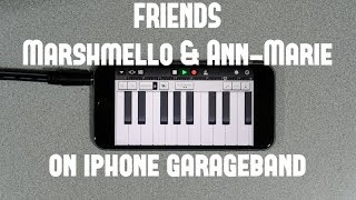FRIENDS - Marshmello & Anne-Marie on iPhone (GarageBand) screenshot 4