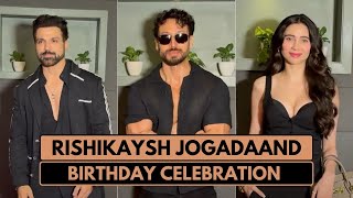 Tiger Shroff, Dharmesh & Others At The Birthday Celebration Of Choreographer Rishikaysh Jogadaand