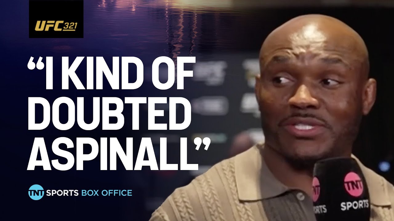 UFC 321: Kamaru Usman breaks down Aspinall vs Gane, Jon Jones, & potential rematch with Khamzat 🍿