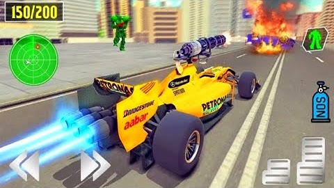 Dragon Robot Car Game - Robot Transforming Games - Android Gameplay
